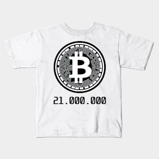 bitcoin 21000000 Kids T-Shirt